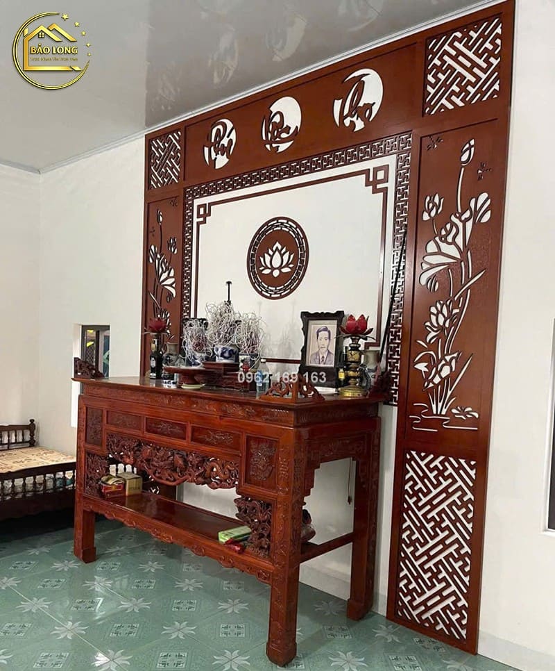 Mẫu phòng thờ đẹp BL 13