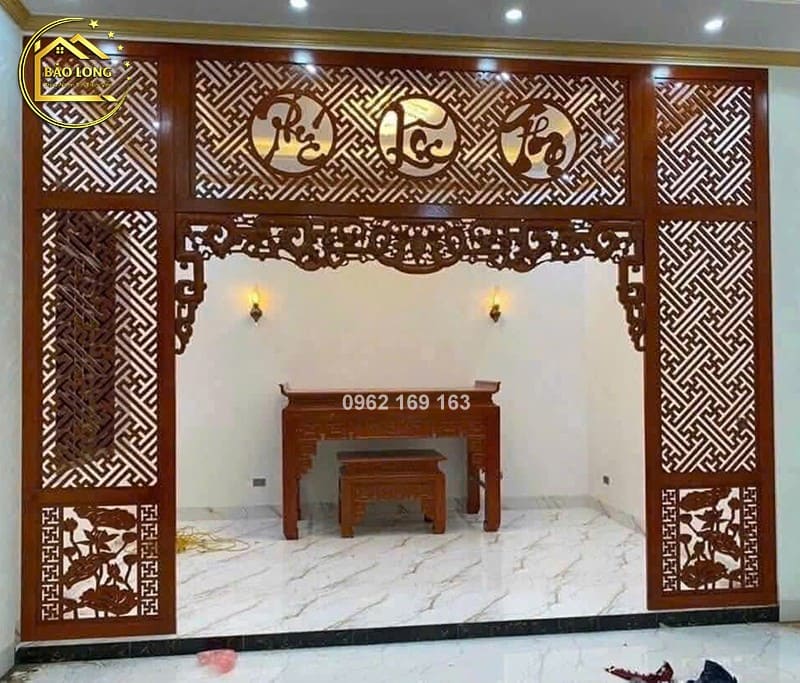Mẫu phòng thờ đẹp BL 19