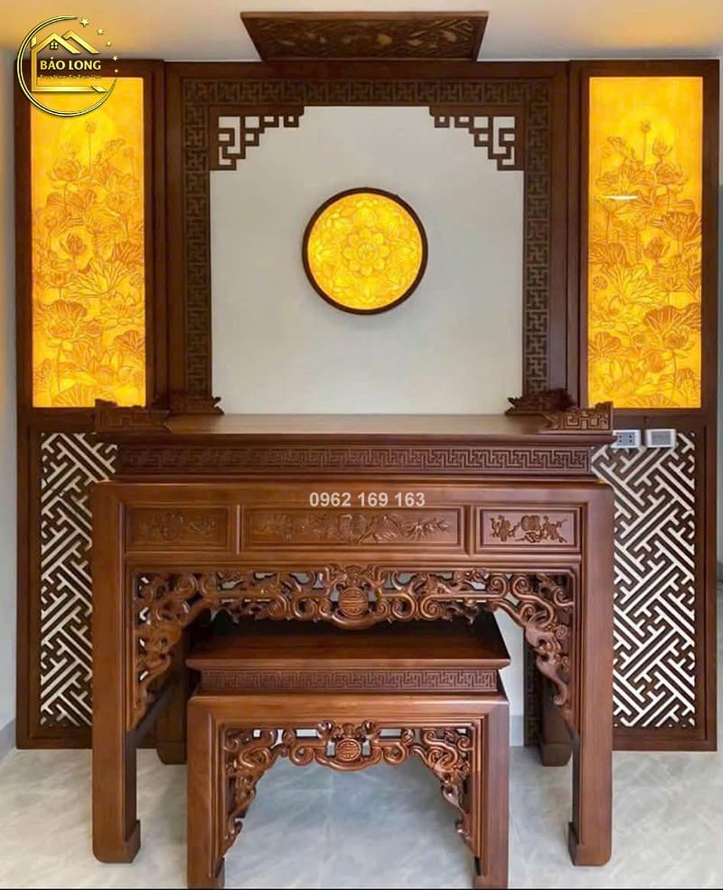 Mẫu phòng thờ đẹp BL 31
