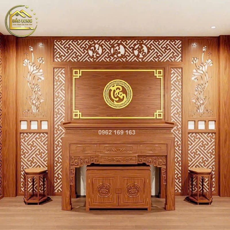 Mẫu phòng thờ đẹp BL 34