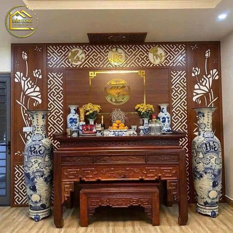 Mẫu phòng thờ đẹp BL 04