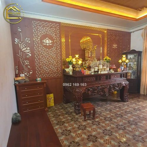 Mẫu phòng thờ đẹp BL 40