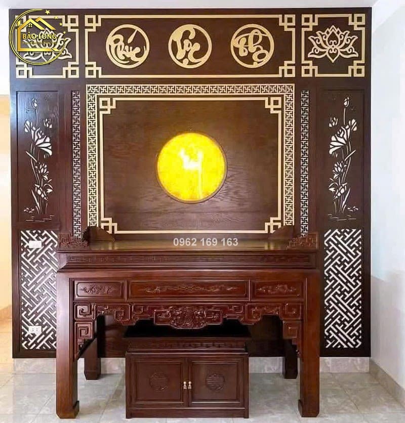 Mẫu phòng thờ đẹp BL 08