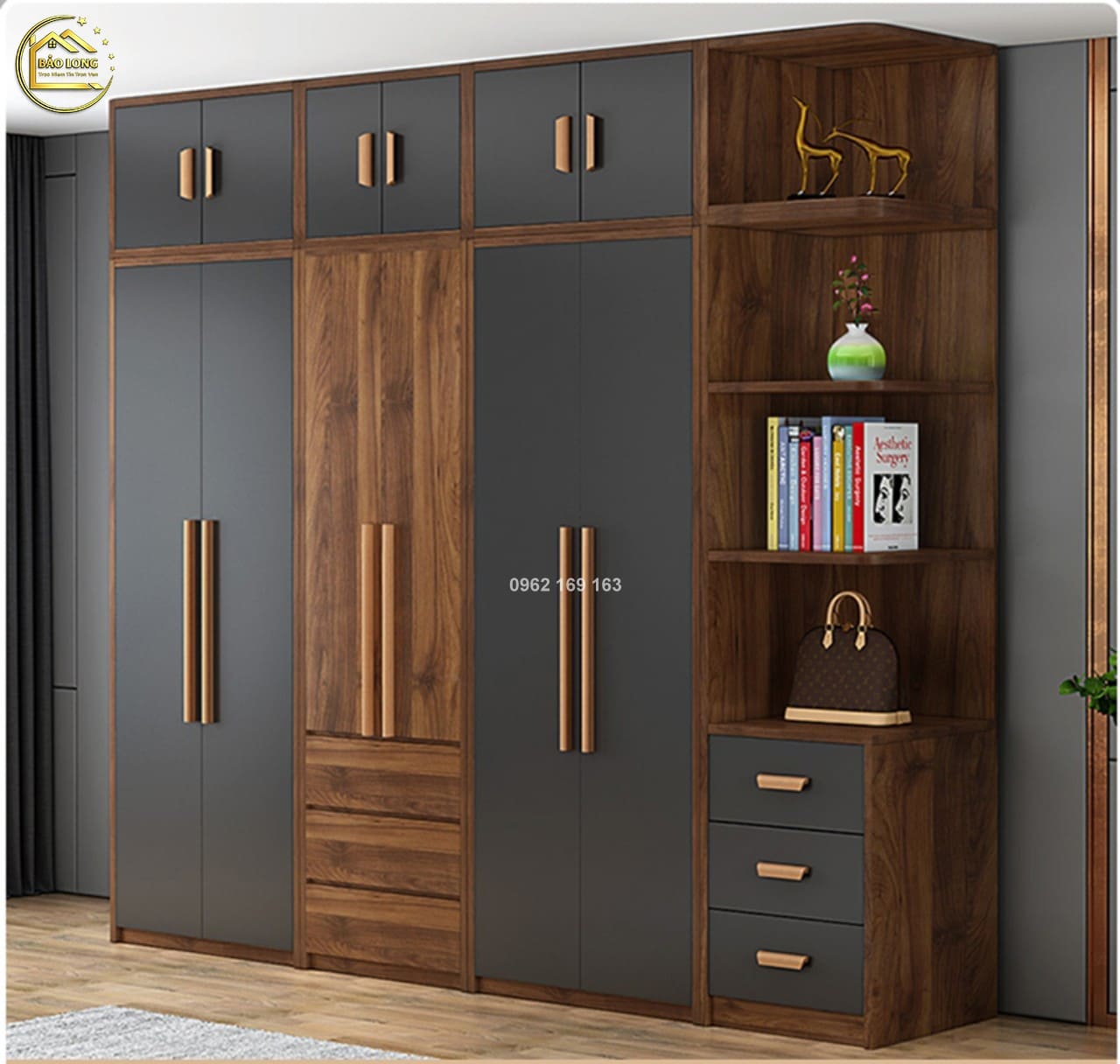 Mẫu tủ quần áo 09